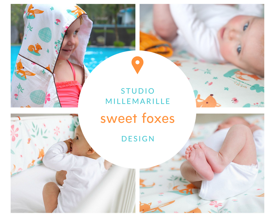 sweet foxes, süße Füchse Design