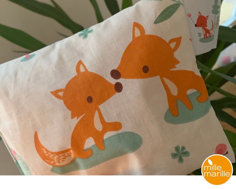 ZIRBENKISSEN sweet foxes